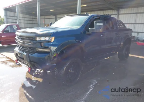 2019 Chevrolet Silverado 1500 Rst из США, поврежденный, VIN 1GCUYEED2KZ127673